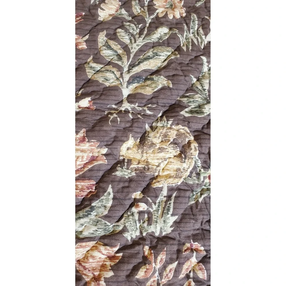 The Camille Collection 3 Euro Shams/pillow‎ covers only -26x26 Quilted Farmhouse